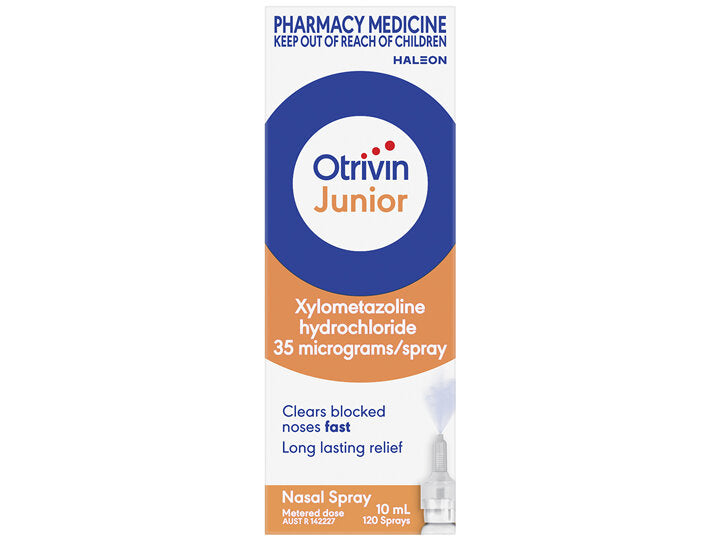 Otrivin Junior Nasal Spray – Children's Blocked Nose Relief | 10ml