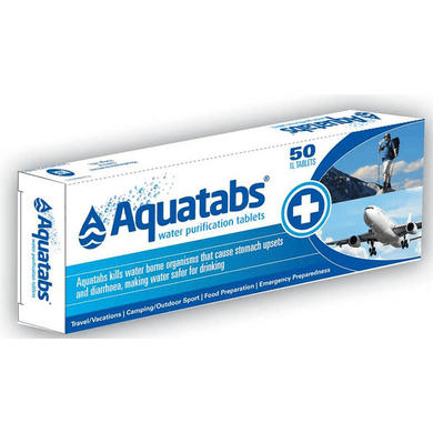 AQUATABS Water Purify 50 Tabs - Corner Pharmacy
