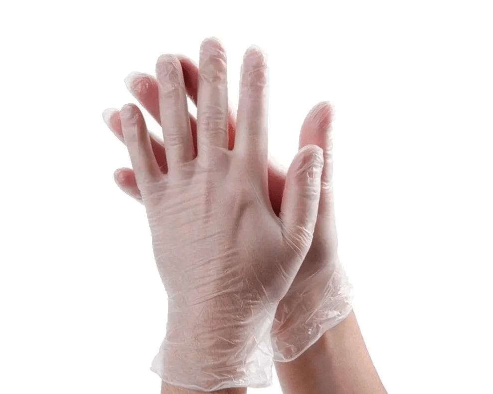 Pack of 100 Disposable Latex Gloves - Large - Corner Pharmacy