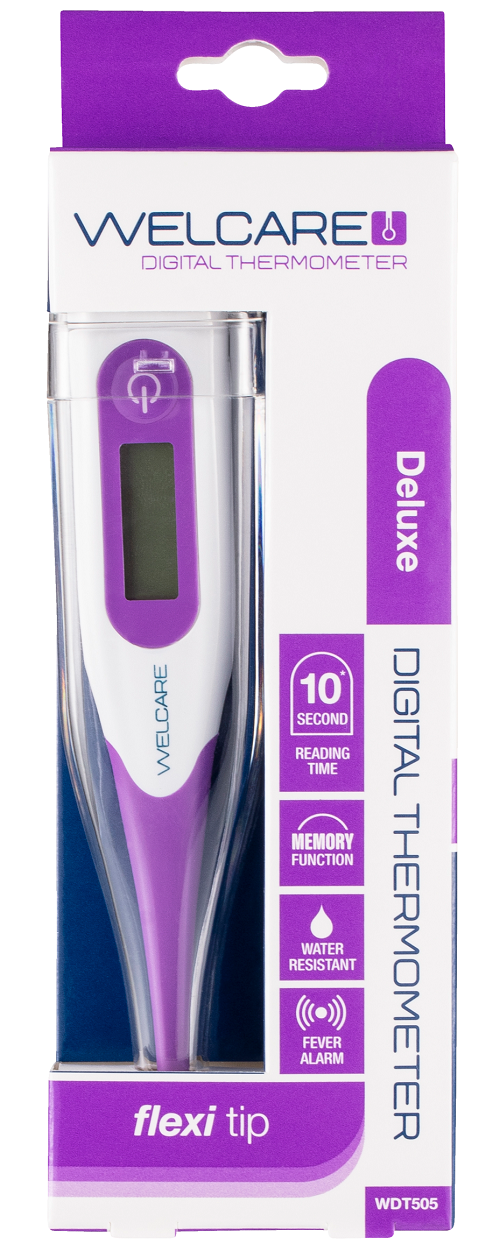 WELCARE Digital Thermometer Deluxe WDT505