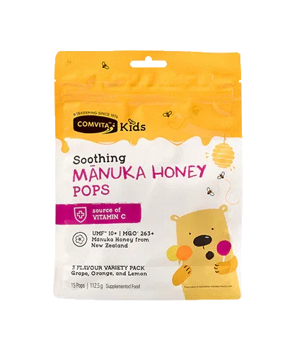 COMV Kids UMF 10+ MH S/Pops 15pk