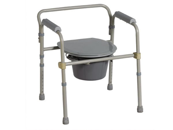 Steel 3 in 1 Commode