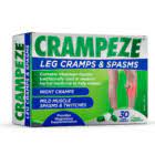 CRAMPEZE Leg Cramps & Spasms 30 Caps