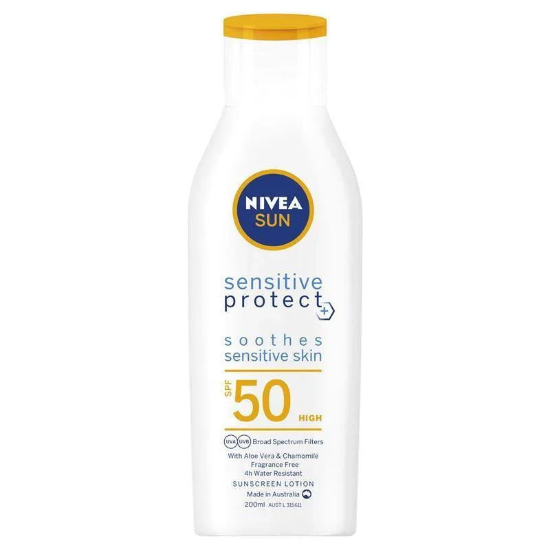 NIVEA Sun Sensitive Lotion SPF50 200ml