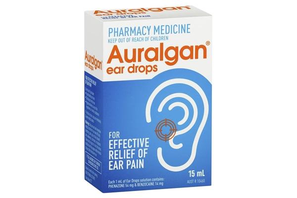 AURALGAN Ear Pain Relief Drops 15ml - Corner Pharmacy