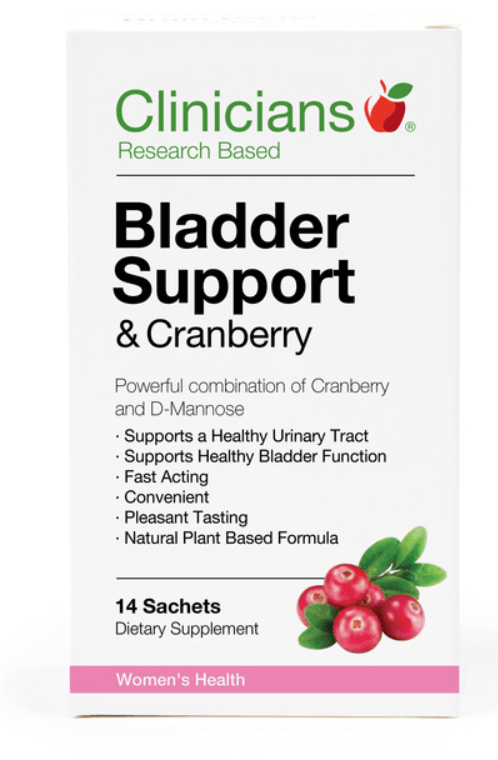 Clinicians Bladder Support & Cranberry 2G 14 Sachet - Corner Pharmacy