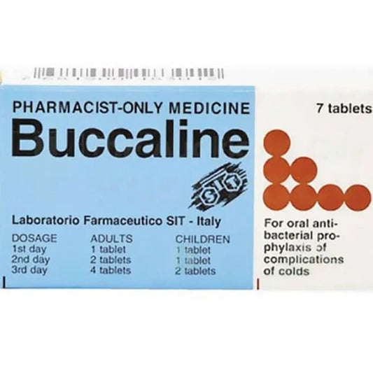 Buccaline Family Pack Tablets 7s Cold Flu Prevention Pharmacist Only Corner Pharmacy NZ