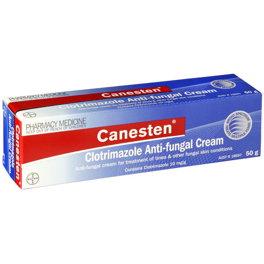 Canesten Clotrimazole Anti- Fungal Cream 50 g - Corner Pharmacy