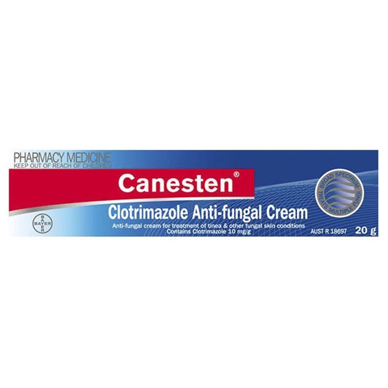 Canesten Clotrimazole Anti- Fungal Cream 20 g - Corner Pharmacy