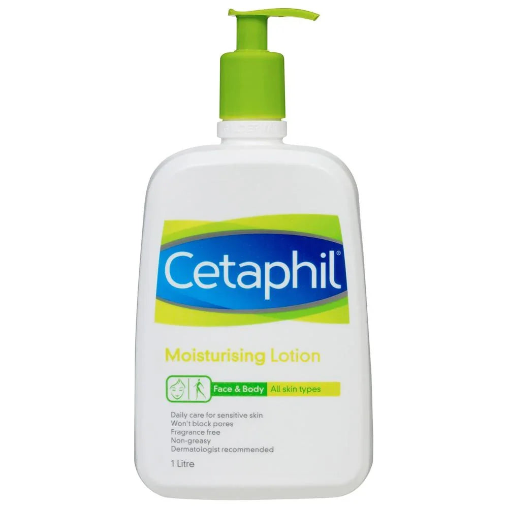 Cetaphil Moisturising Lotion Face & Body 1 Litre - Corner Pharmacy