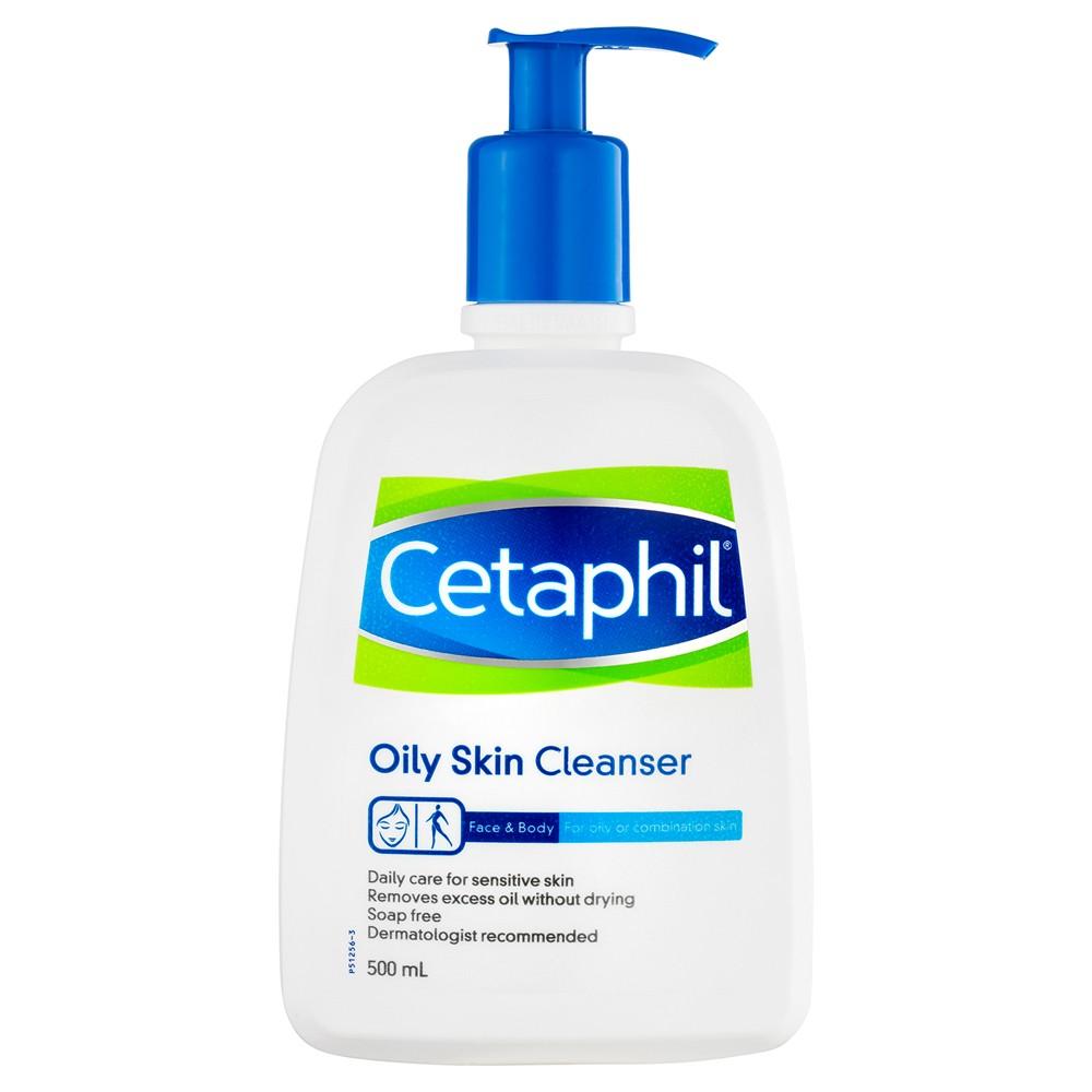 Cetaphil Oily Skin Cleanser Face & Body 500 ml - Corner Pharmacy