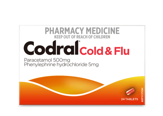CODRAL Cold & Flu Tabs 24 - Corner Pharmacy
