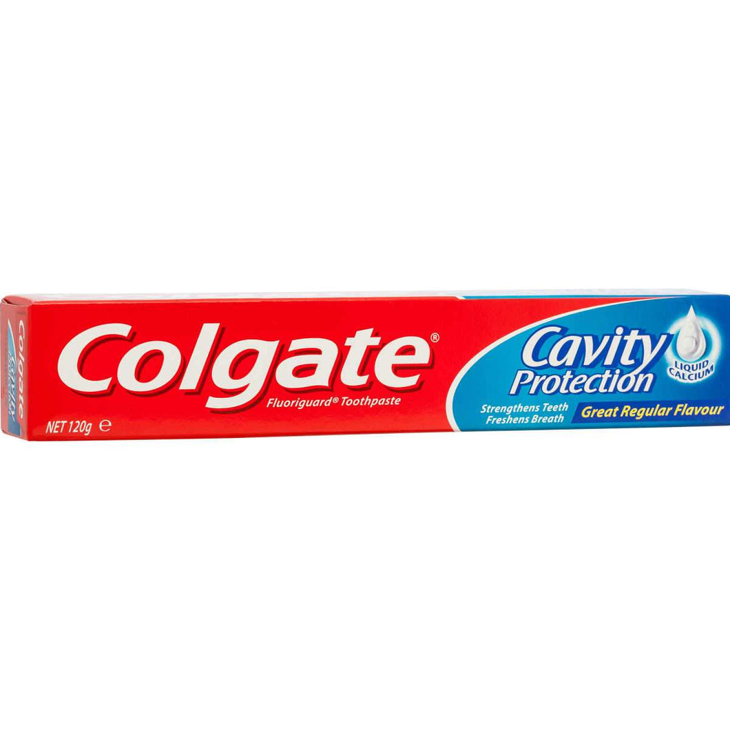 Colgate Fluoriguard Toothpaste Cavity Protection Great Regular Flavour 120 g - Corner Pharmacy