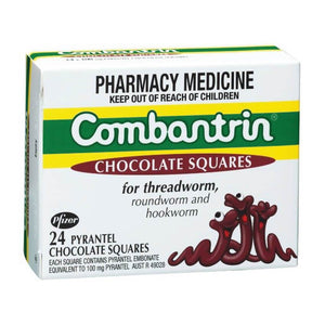 COMBANTRIN Chocolate Squares 24