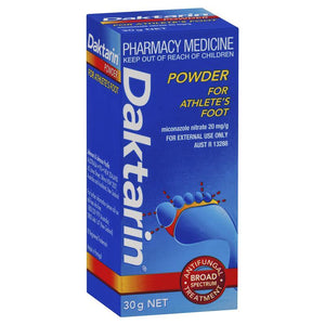 Daktarin Powder For Athlete's Foot 30 g - Corner Pharmacy