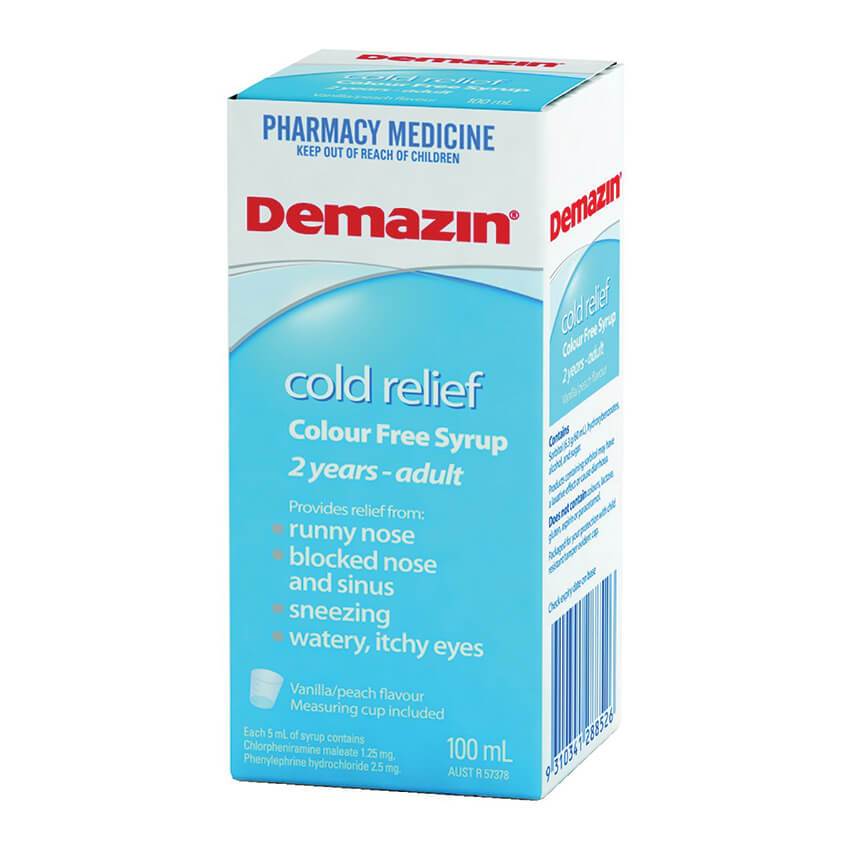 DEMAZIN Clear Syrup 100ml 