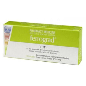 Ferrograd Iron 30 Tablets - Corner Pharmacy