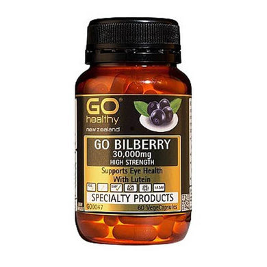 Bilberry 30,000mg - High Strength 60 Vegicaps - Corner Pharmacy
