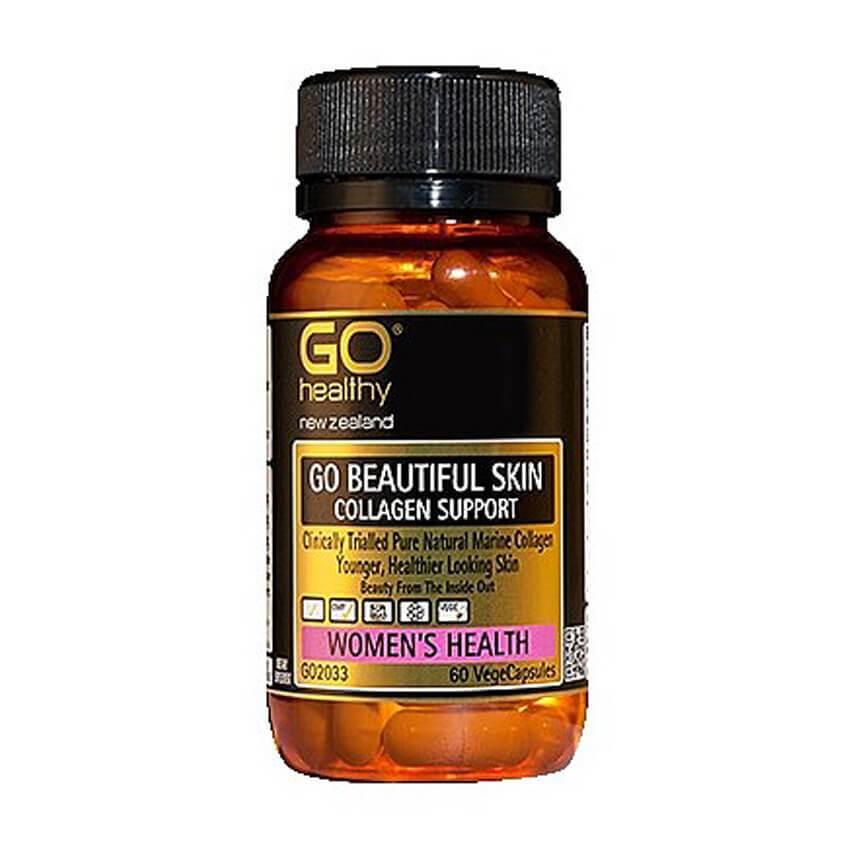 GO Beautiful Skin Collagen Support 60 Vegecaps - Corner Pharmacy