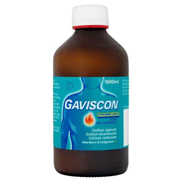 Gaviscon Peppermint Liquid 600 ml - Corner Pharmacy
