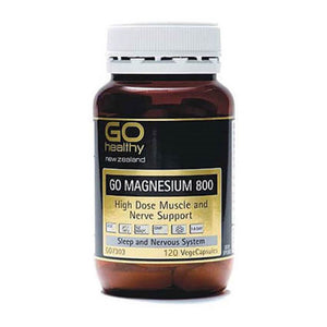 GO Healthy Go Magnesium 800 120 Vegicaps - Corner Pharmacy