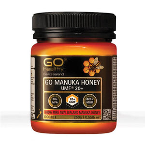 GO Healthy Go Manuka Honey UMF 20+ 250g - Corner Pharmacy
