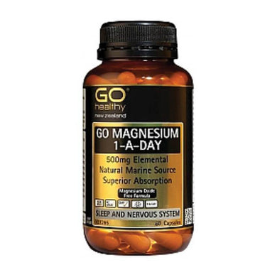 GO Magnesium 1aDay 500mg 60