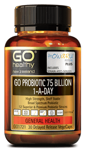 GO Healthy GO Probiotic 75 Billion 1-A-Day 30 Delayed Release Vege Caps - Corner Pharmacy