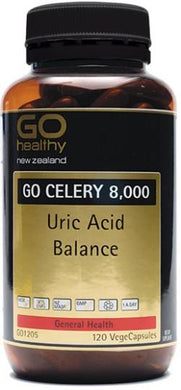 Celery 8,000 Uric Acid Balance 120 Vege Capsules - Corner Pharmacy