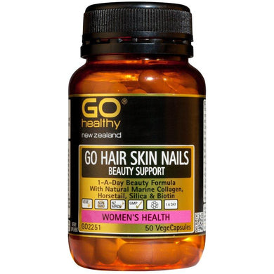 GO Healthy GO Hair Skin Nails Vege Capsules 50s - Corner Pharmacy