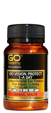 GO Healthy GO Vision Protect 1-A Day 30 Vege Capsules - Corner Pharmacy