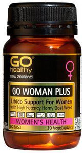 GO Healthy GO Woman Plus Women's Health 30 Vege Capsules - Corner Pharmacy