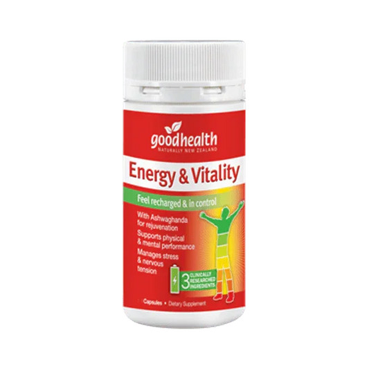Good Health Energy & Vitality 60 Capsules - Corner Pharmacy
