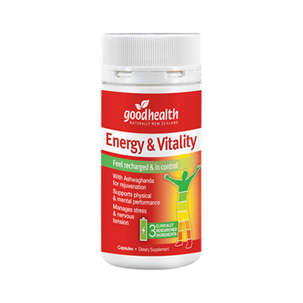 Good Health Energy & Vitality 60 Capsules - Corner Pharmacy