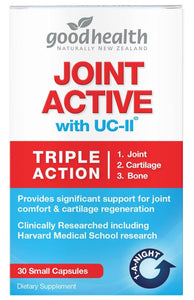 Good Health Joint Active Triple Action 30 Small Capsules - Corner Pharmacy