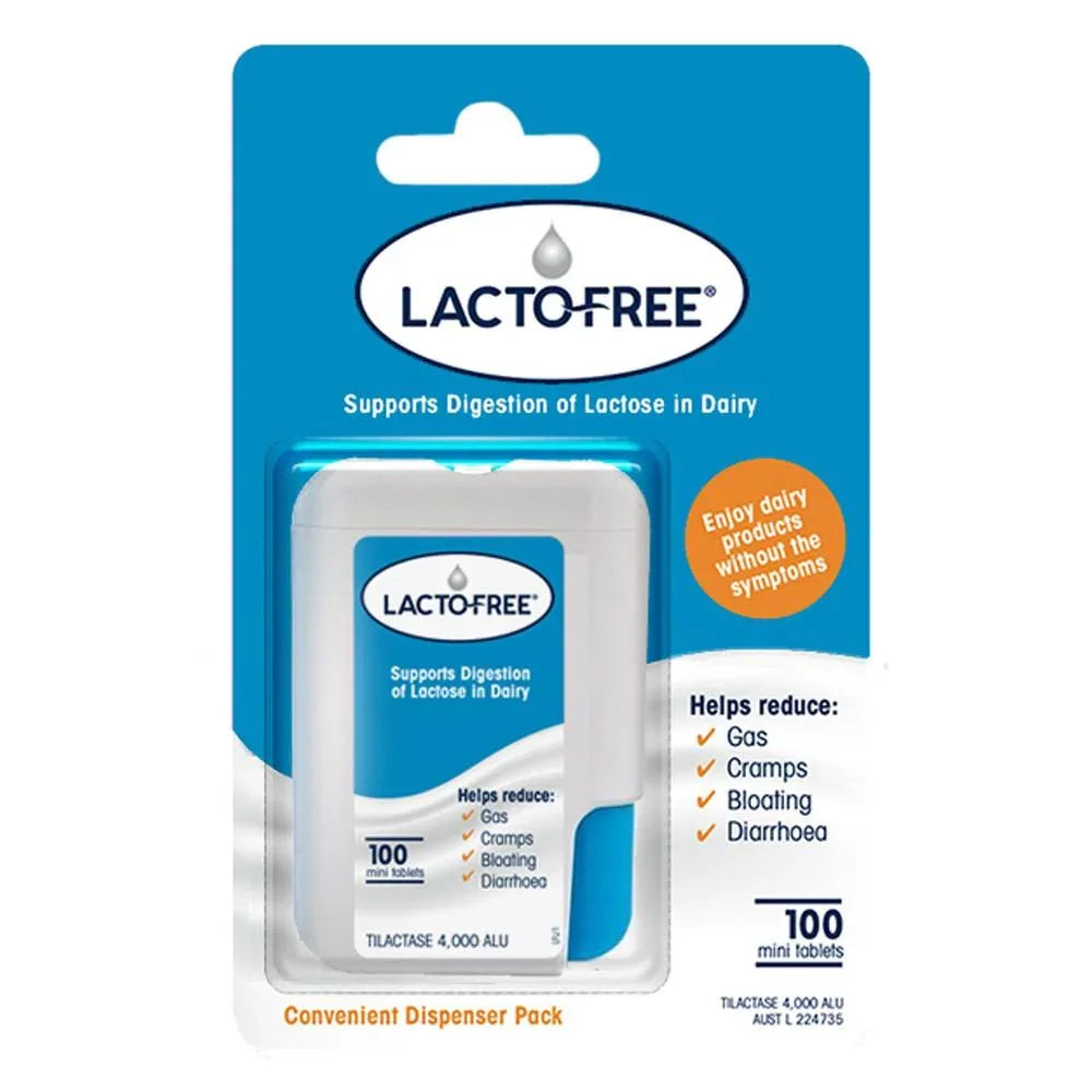 Lacto- Free Convenient Dispenser Pack 100 Mini Tablets - Corner Pharmacy