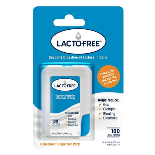 Lacto- Free Convenient Dispenser Pack 100 Mini Tablets - Corner Pharmacy