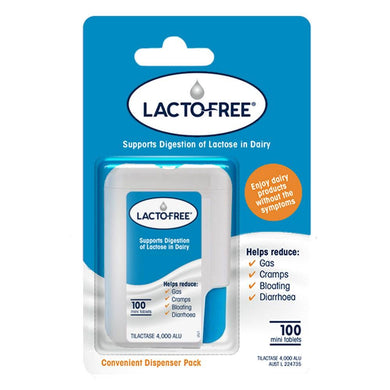 Lacto- Free Convenient Dispenser Pack 100 Mini Tablets - Corner Pharmacy