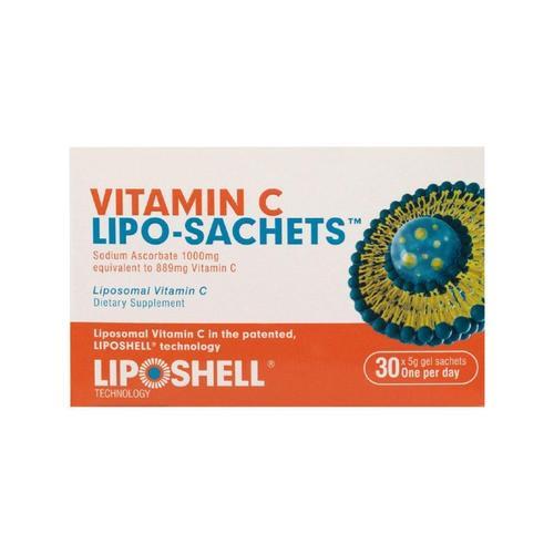 LIPOSHELL Vit C Lipo-Sachets 30 - Corner Pharmacy