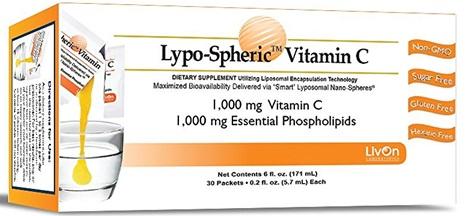 Lypo-Spheric Vitamin C (30 Packets) - Corner Pharmacy