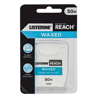 Listerine Reach Waxed Shred Resistant Floss 50 M - Corner Pharmacy