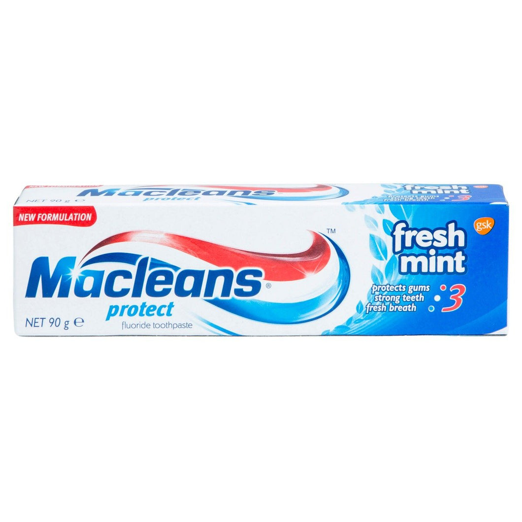 Macleans Protect Fluoride Toothpaste Fresh Mint 90 g - Corner Pharmacy