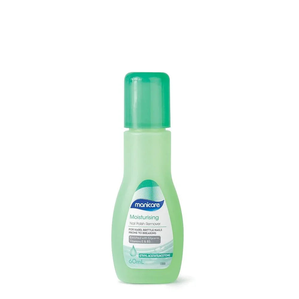 Manicare Moisturising Nail Polish Remover Enriched With Glycerin, Vitamins E & B5 60ml - Corner Pharmacy