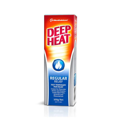 Mentholatum Deep Heat Regular Relief 100 g - Corner Pharmacy