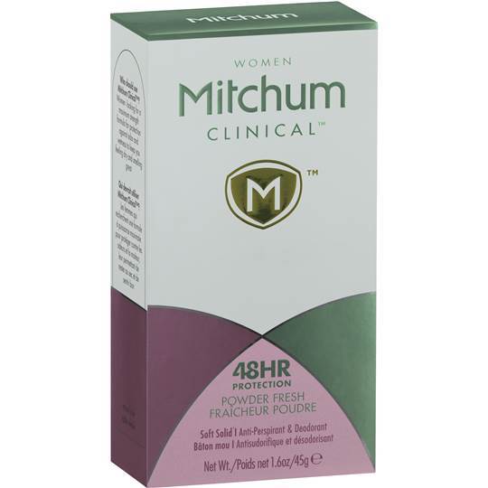 Mitchum Women Clinical 48HR Protection Powder Fresh 45 g - Corner Pharmacy