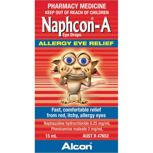 Naphcon- A Allergy Eye Relief 15 ml - Corner Pharmacy