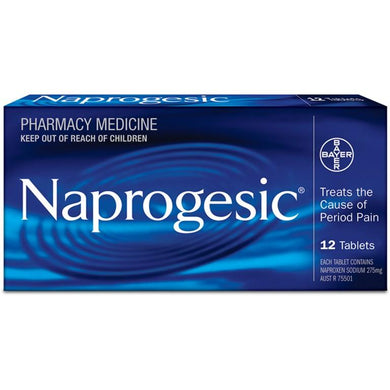 Naprogesic Treats The Cause Of Period Pain 12 Tablets - Corner Pharmacy
