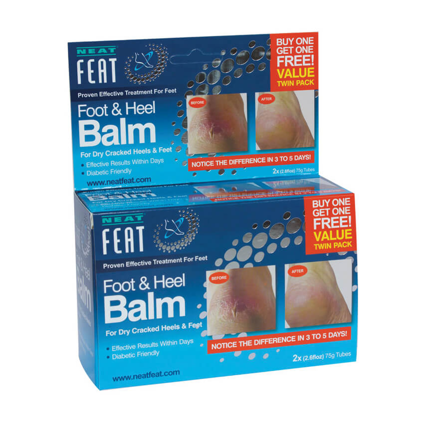 NEAT FEAT Foot & Heel Balm 2For1