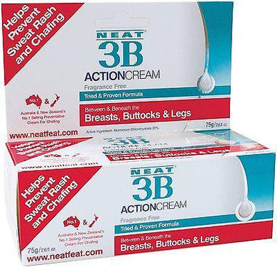 Neat 3B Action Cream Fragrance Free 75g - Corner Pharmacy