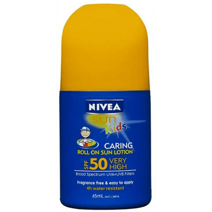 Nivea Sun Kids Roll On Sun Lotion SPF 50 Very High 65 ml - Corner Pharmacy